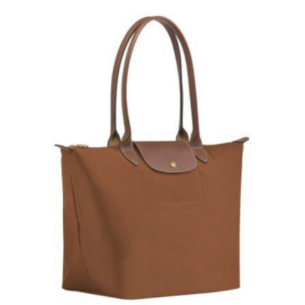 Large Long Champ Cognac Color 31cm