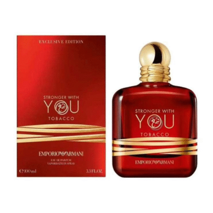 Armani Stronger With You Tobacco 100ml Eau De Parfum By Men