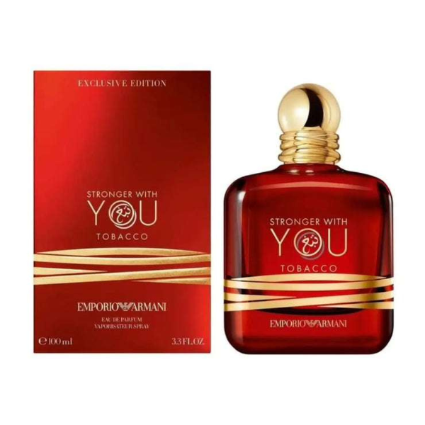 Armani Stronger With You Tobacco 100ml Eau De Parfum By Men