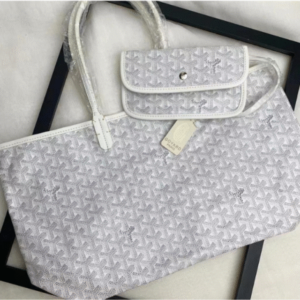 Goyard Shopping Bag 36cm white
