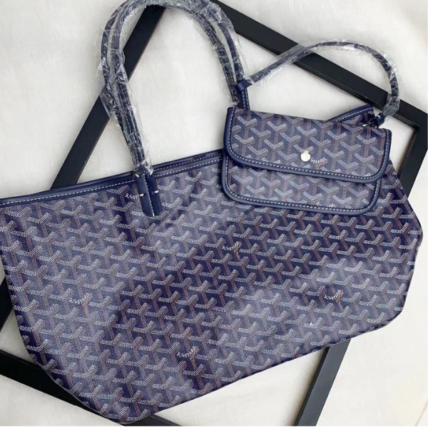 Goyard Shopping Bag 36cm Blue