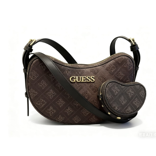 Guess Crossbody Bag Brown