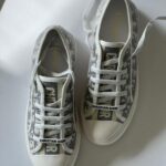 Christian Dior Walk'n'Dior Sneakers Stone Gray Dior Oblique Embroidered