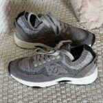 Chanel Casual Sports Athletic Sneakers Trainers Gray - Image 2