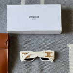 Celine White Fashion Sunglass