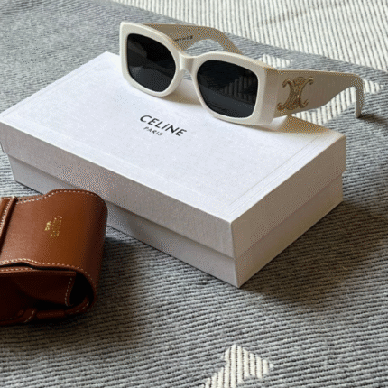Celine White Fashion Sunglass