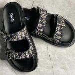 Christian Dior Aqua Sandal Casual Slip-On Shoes Beige