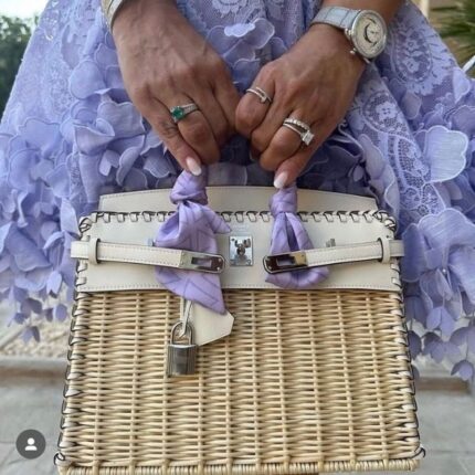 Hermes Birkin Picnic To Go Palladium Hardware Hand Bag Beige