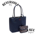 Goyard Handbag Blue with free Perfume