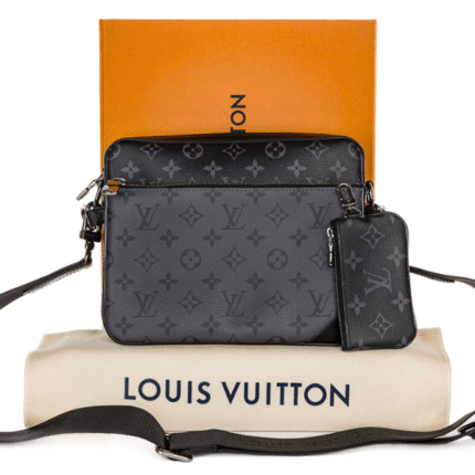 A Gift for him Travel Bag Louis Vuitton with free Perfume 30mlx4