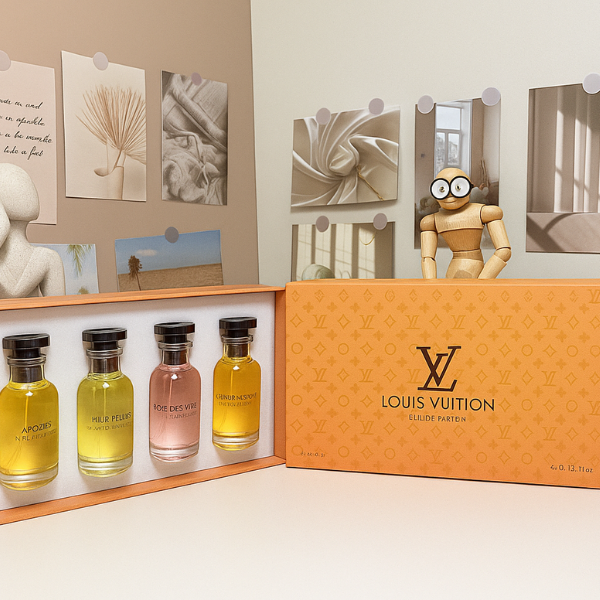 LV Louis Vuitton Perfume Gift Set One 4x30ml
