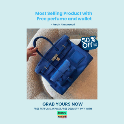 Gift for her Hermes Bag with free Perfume Free Wallet