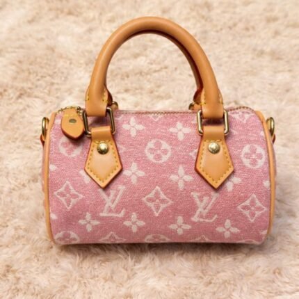 LV-SPEEDY-16CM pink with Free Perfume