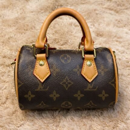LV-SPEEDY-16CM Monogram brown with Free Perfume