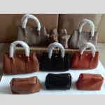 Hermès Garden Party 36 Clemence Leather Top Handle Shoulder Hand Bag Crossbody Strap with Pouch Black with Free Perfume - Image 3