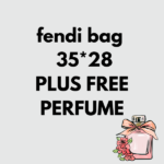 Fendi Small Sunshine FF Jacquard Fabric Leather Top Handle Tote Hand Bag Crossbody Strap Beige Brown Trim with Free Perfume - Image 2