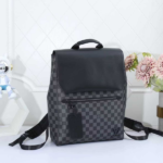 Louis Vuitton Fastlane Men's Damier Graphite Canvas Backpack Bag Black with Free Perfume